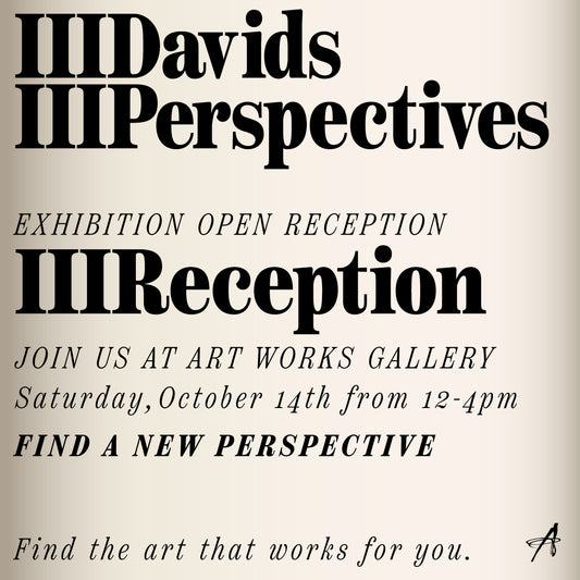 "Three Davids, Three Perspectives" exhibition open reception