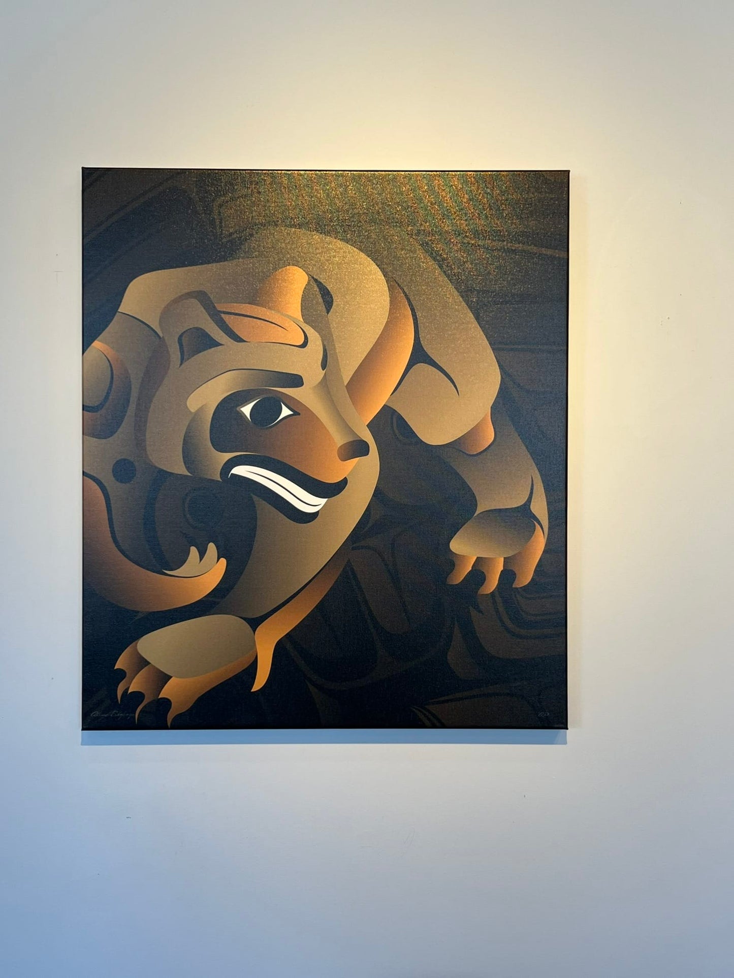Alano Edzerza photo Bear Den Art Works Gallery