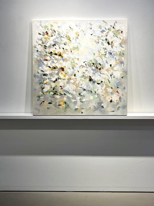 Carole Arnston painting White Dandelion Art Works Gallery