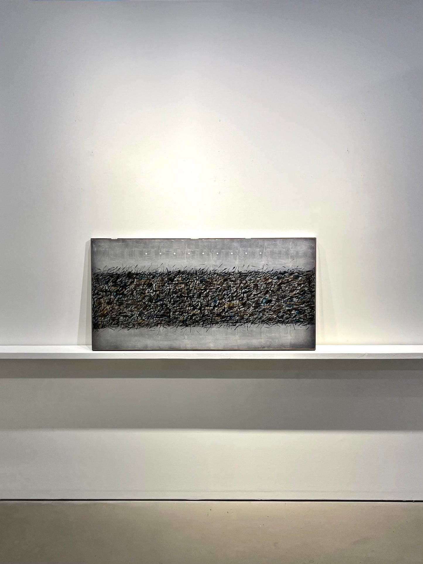 David Graff painting Into The Fray Art Works Gallery