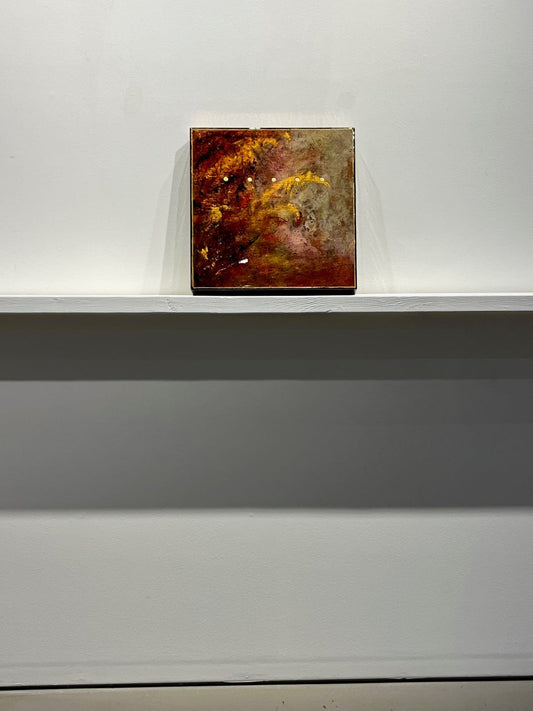 David Graff painting Untitled 1101 (Red) Art Works Gallery