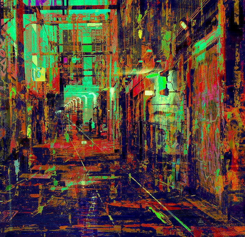 David Tycho photo There's a Bar at the End Where I Can Meet You and Your Friend Art Works Gallery