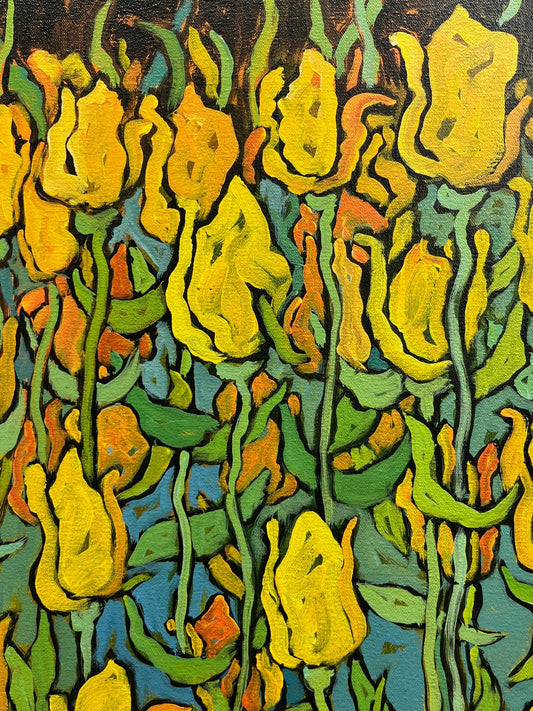 Deryk Houston painting Love Art Works Gallery