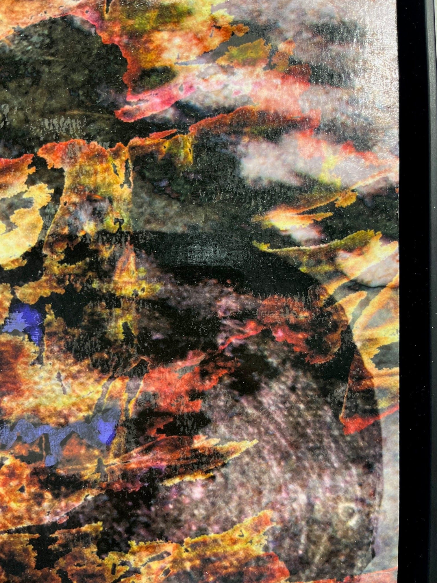 Ellen Scobie Figure and Ground 1, framed Art Works Gallery