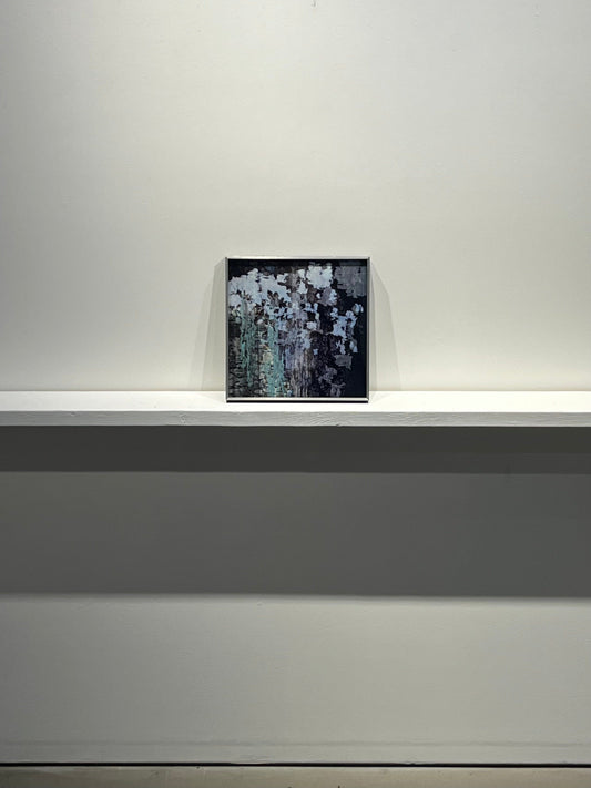 Ellen Scobie Reflecting, framed Art Works Gallery