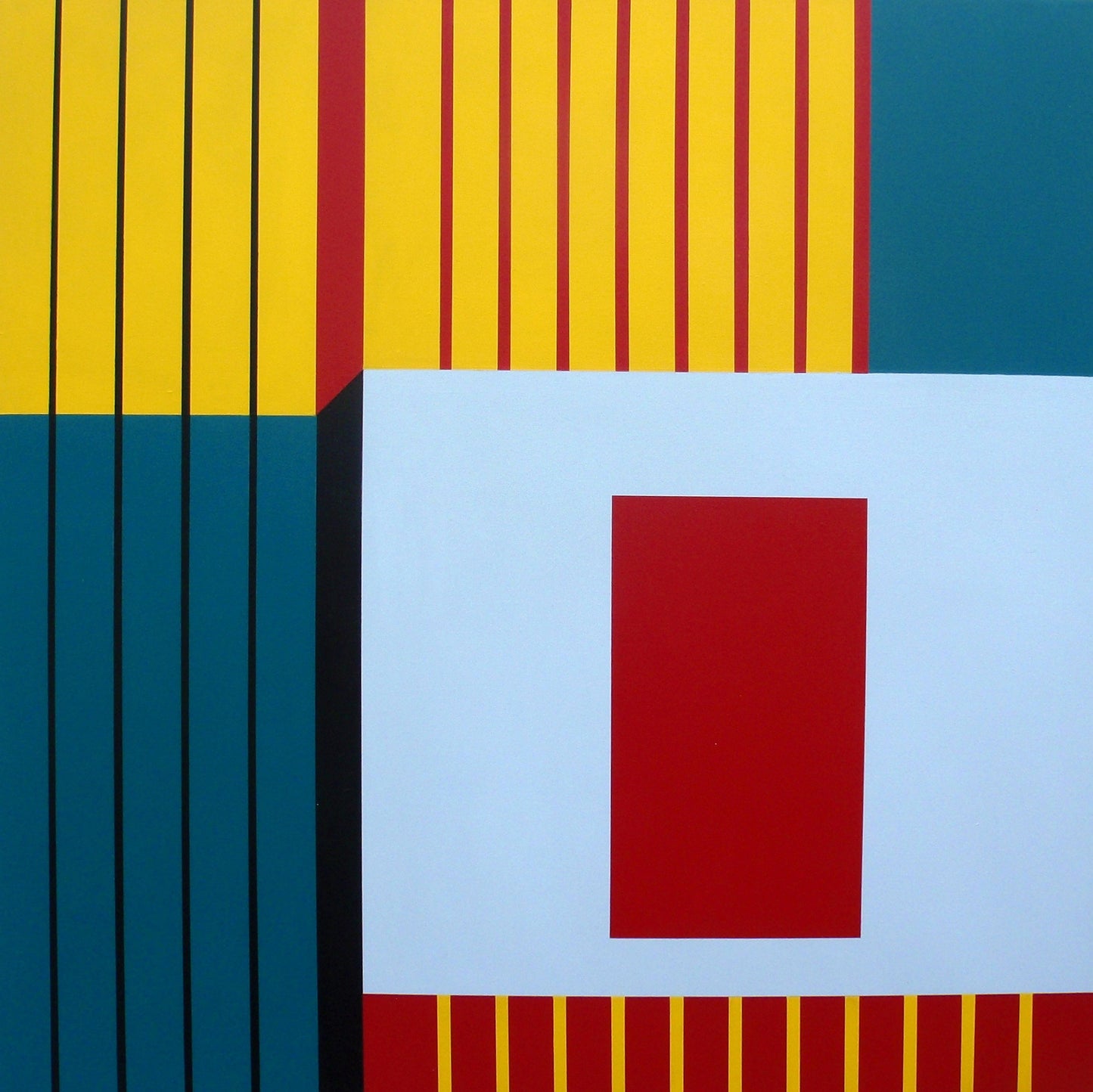 Enda Bardell painting Center Art Works Gallery