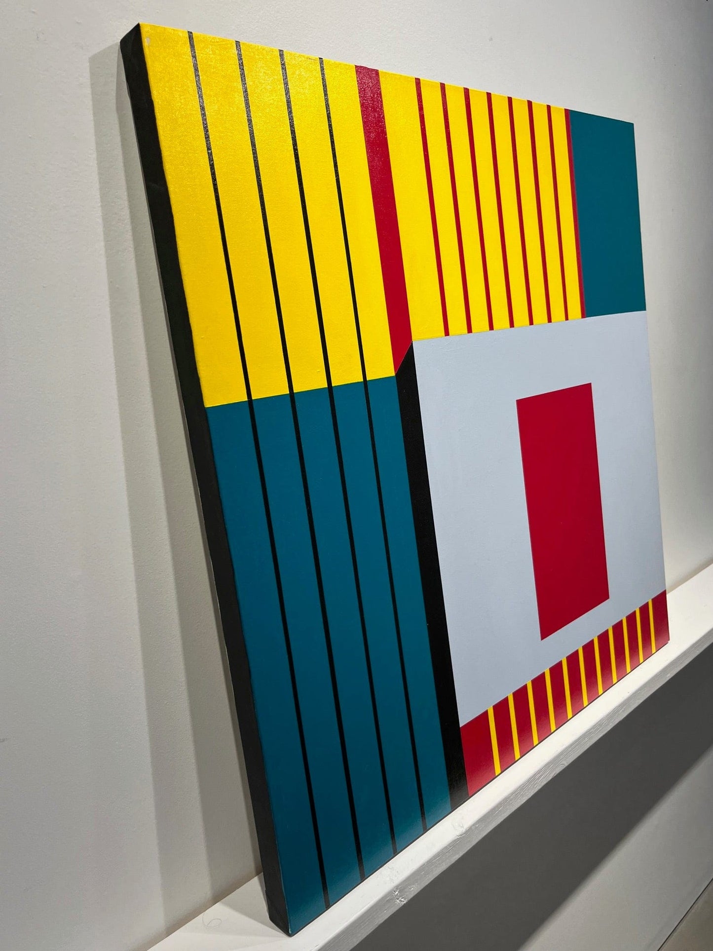 Enda Bardell painting Center Art Works Gallery
