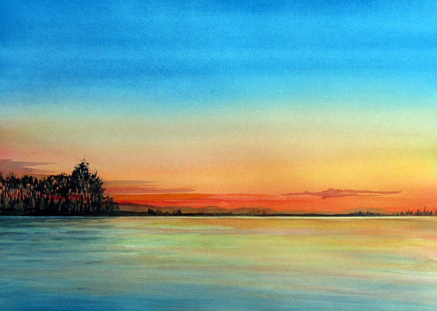 Enda Bardell painting COMPOSURE, Richmond Art Works Gallery