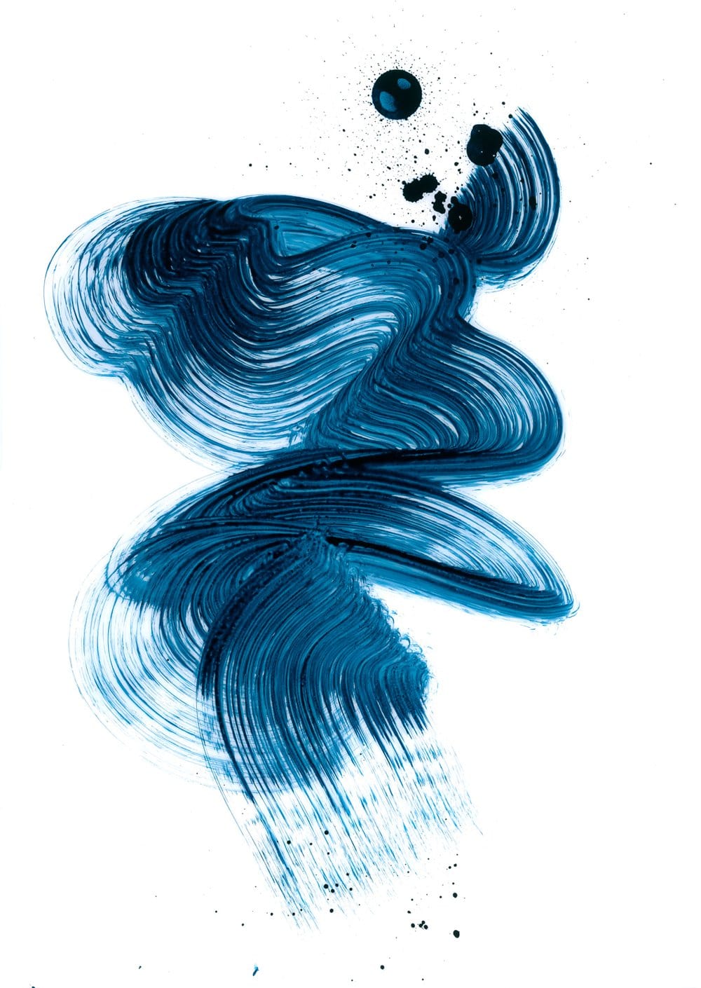 Janine Breck painting Blue Moon Art Works Gallery