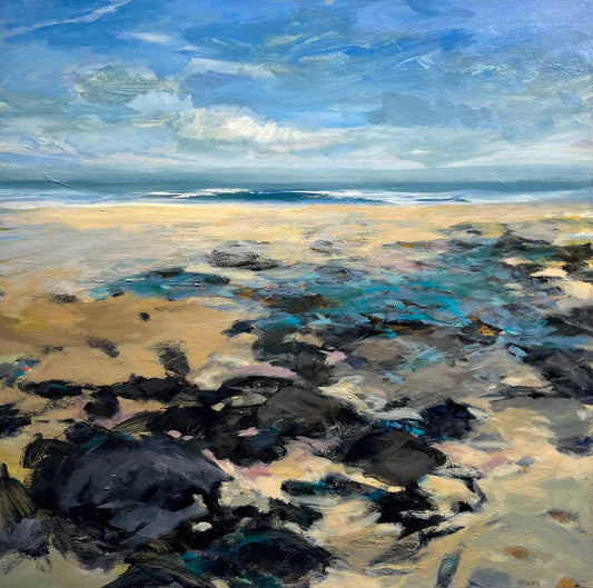 Jennifer Harwood painting Beyond the Shore Art Works Gallery