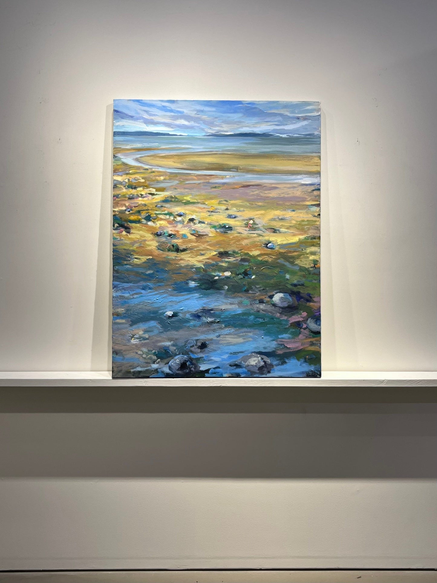 Jennifer Harwood painting Sandbar Art Works Gallery