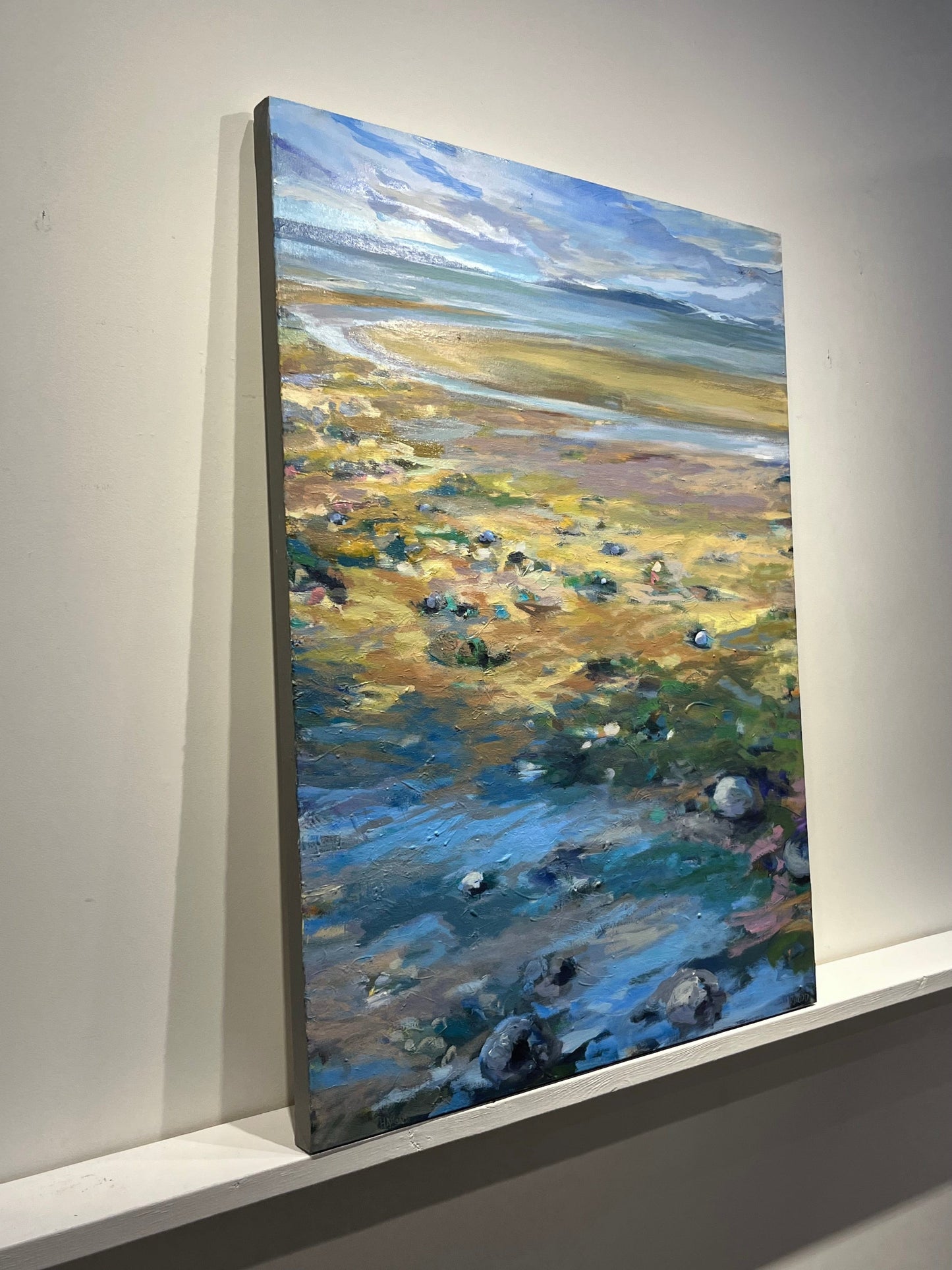 Jennifer Harwood painting Sandbar Art Works Gallery