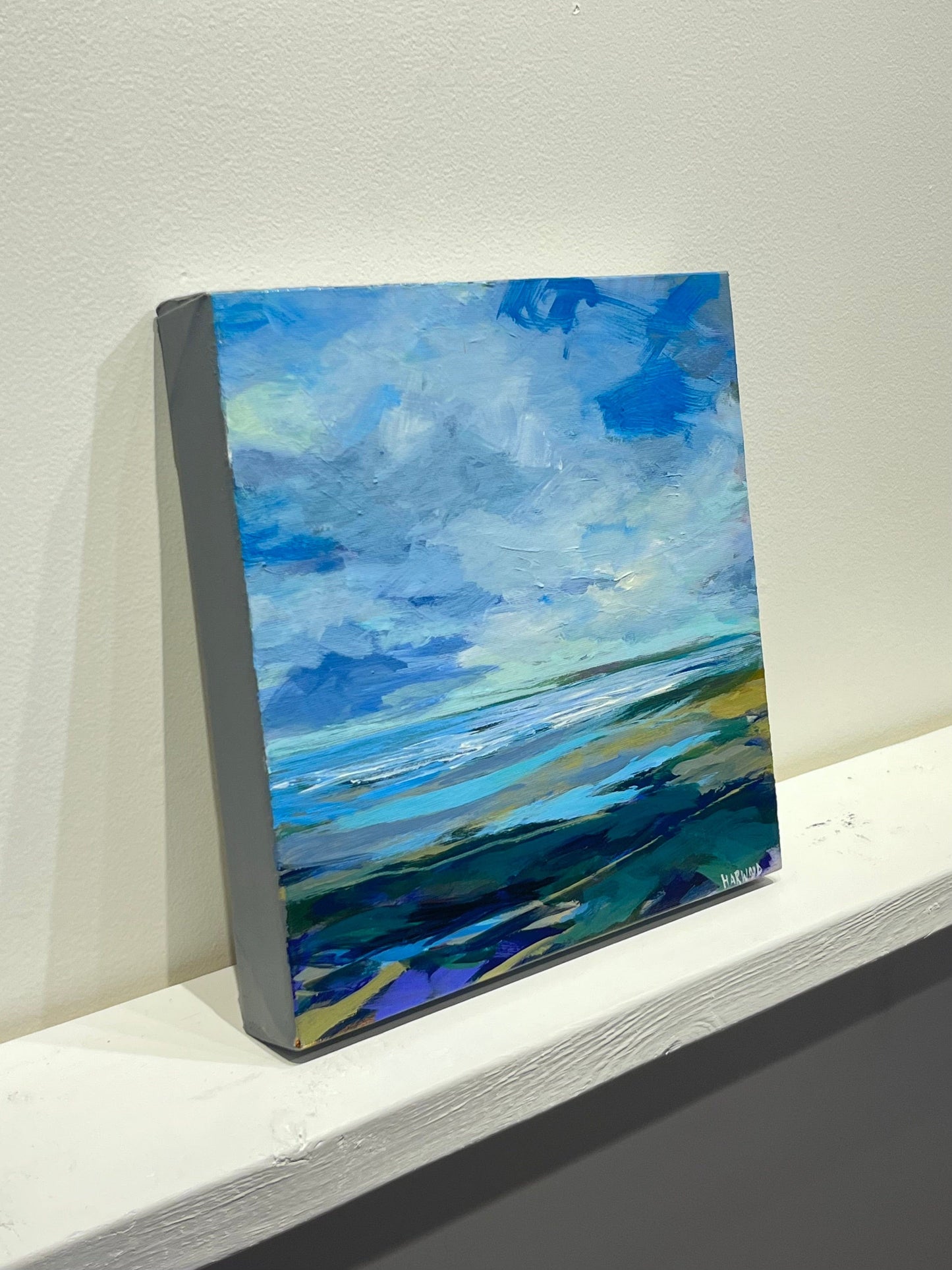 Jennifer Harwood painting Watching Clouds Drifting Art Works Gallery