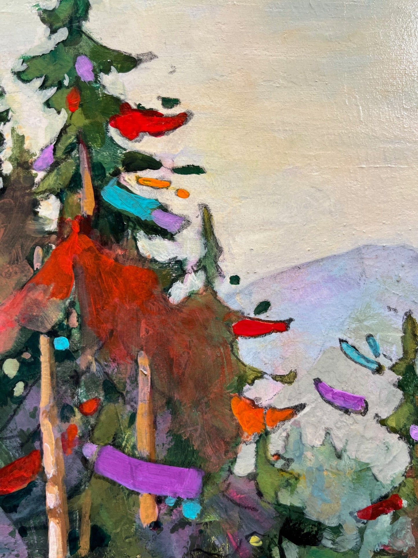 Joyce Kamikura painting Coastal Refuge Art Works Gallery