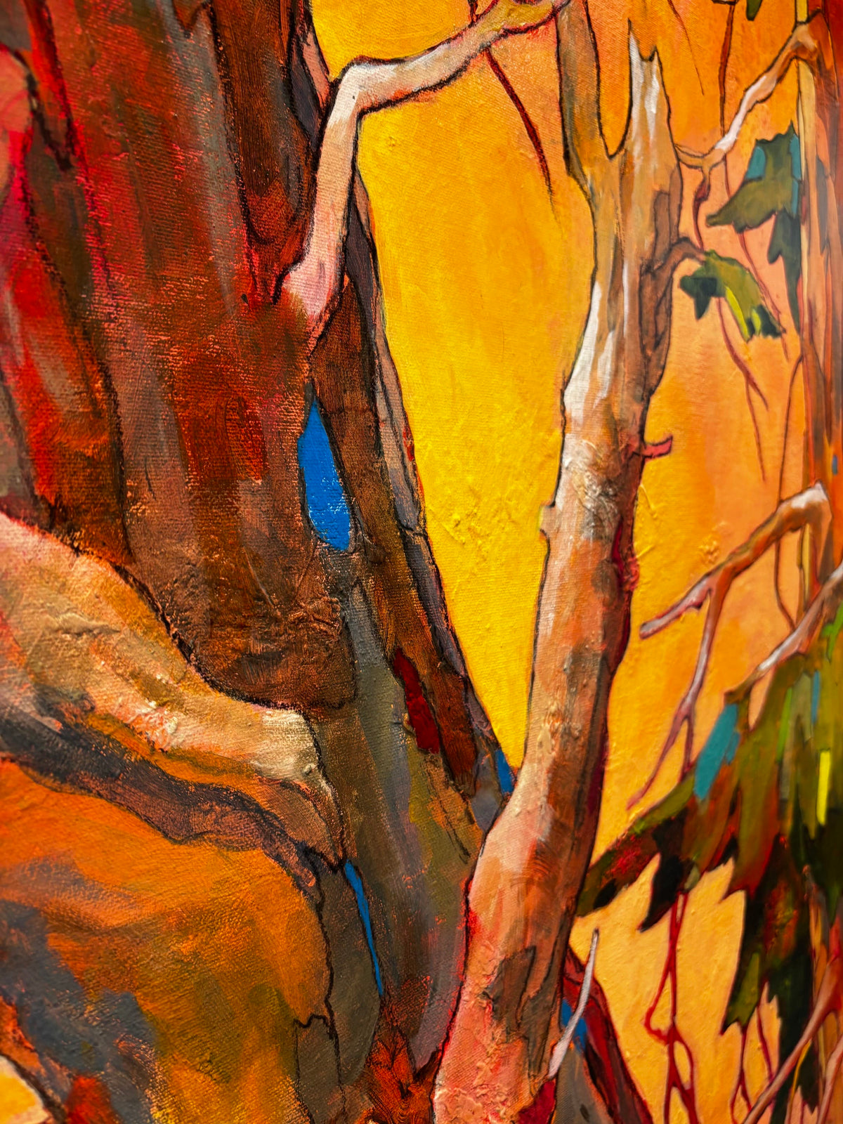 Joyce Kamikura painting In Good Company Art Works Gallery