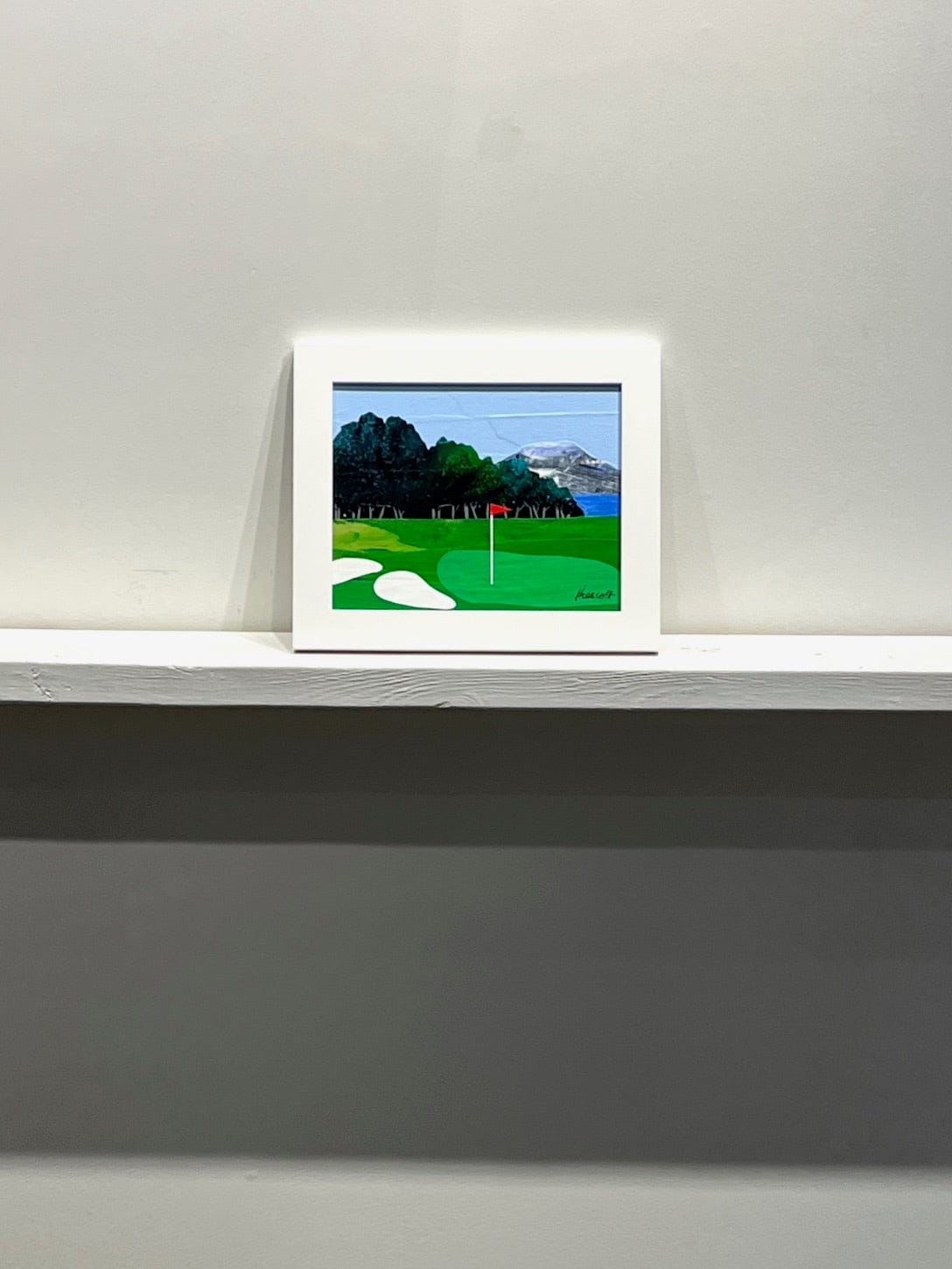 Ken Prescott painting May...The 5th, framed Art Works Gallery