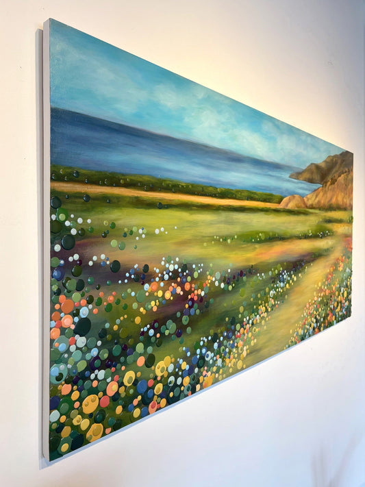 Kimberly Blackstock painting Returning Art Works Gallery