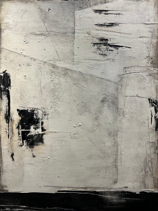 Markian Olynyk painting 12.3 White Painting Art Works Gallery