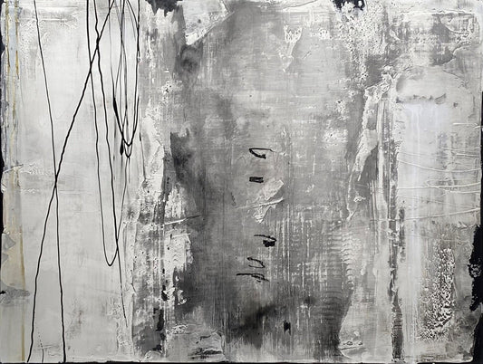 Markian Olynyk painting 7.23 Black and White Art Works Gallery
