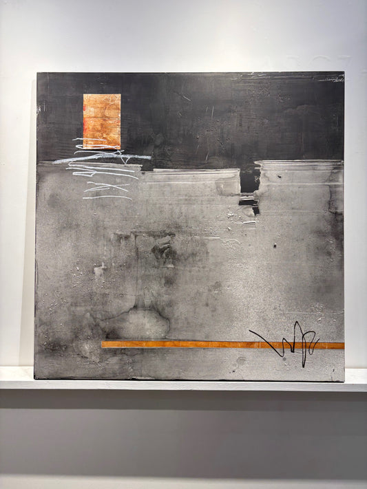 Markian Olynyk painting Untitled Composition 12.5 Art Works Gallery