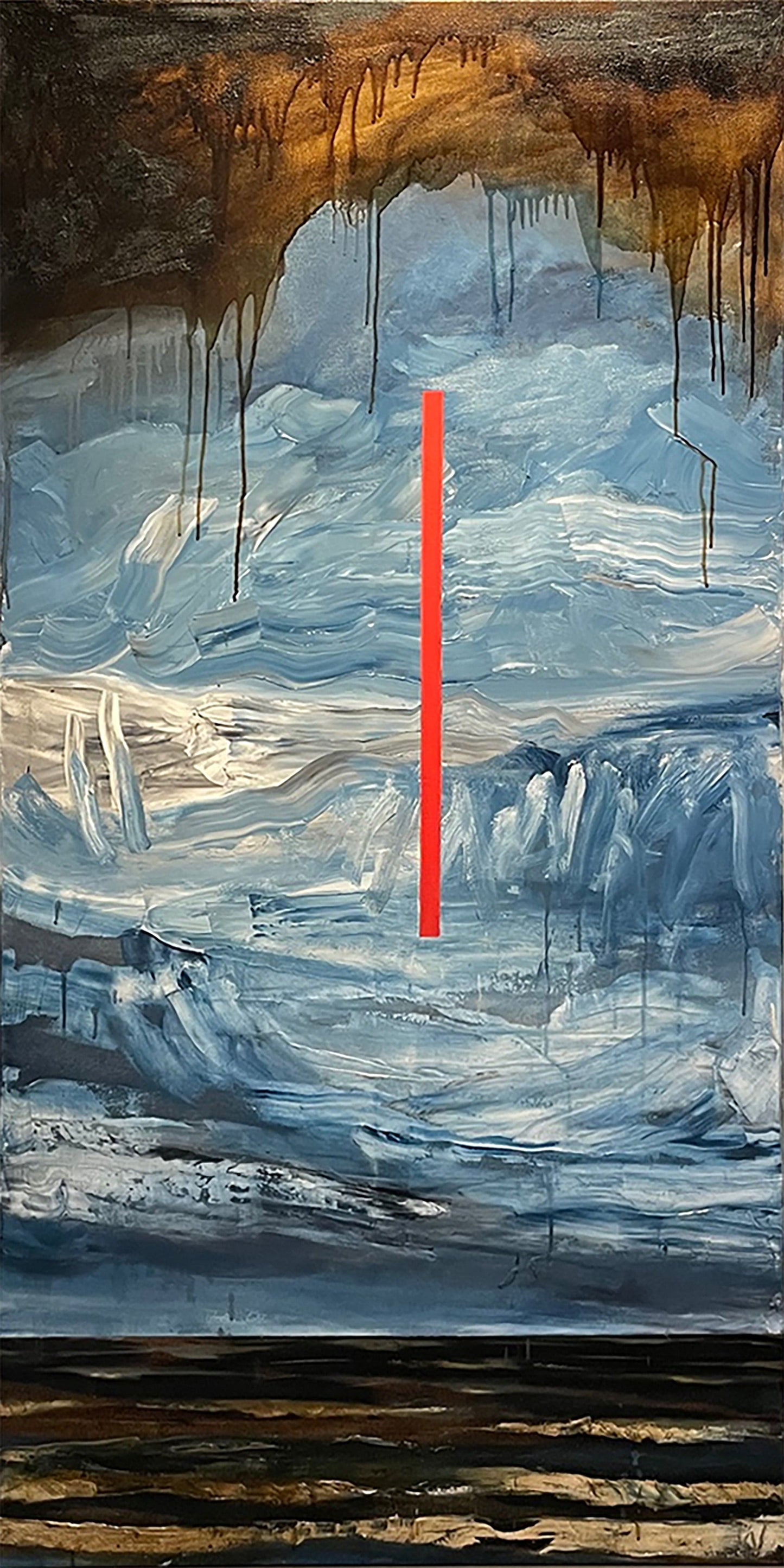 Richard Wlodarczak painting Sanguis Caeli III Art Works Gallery