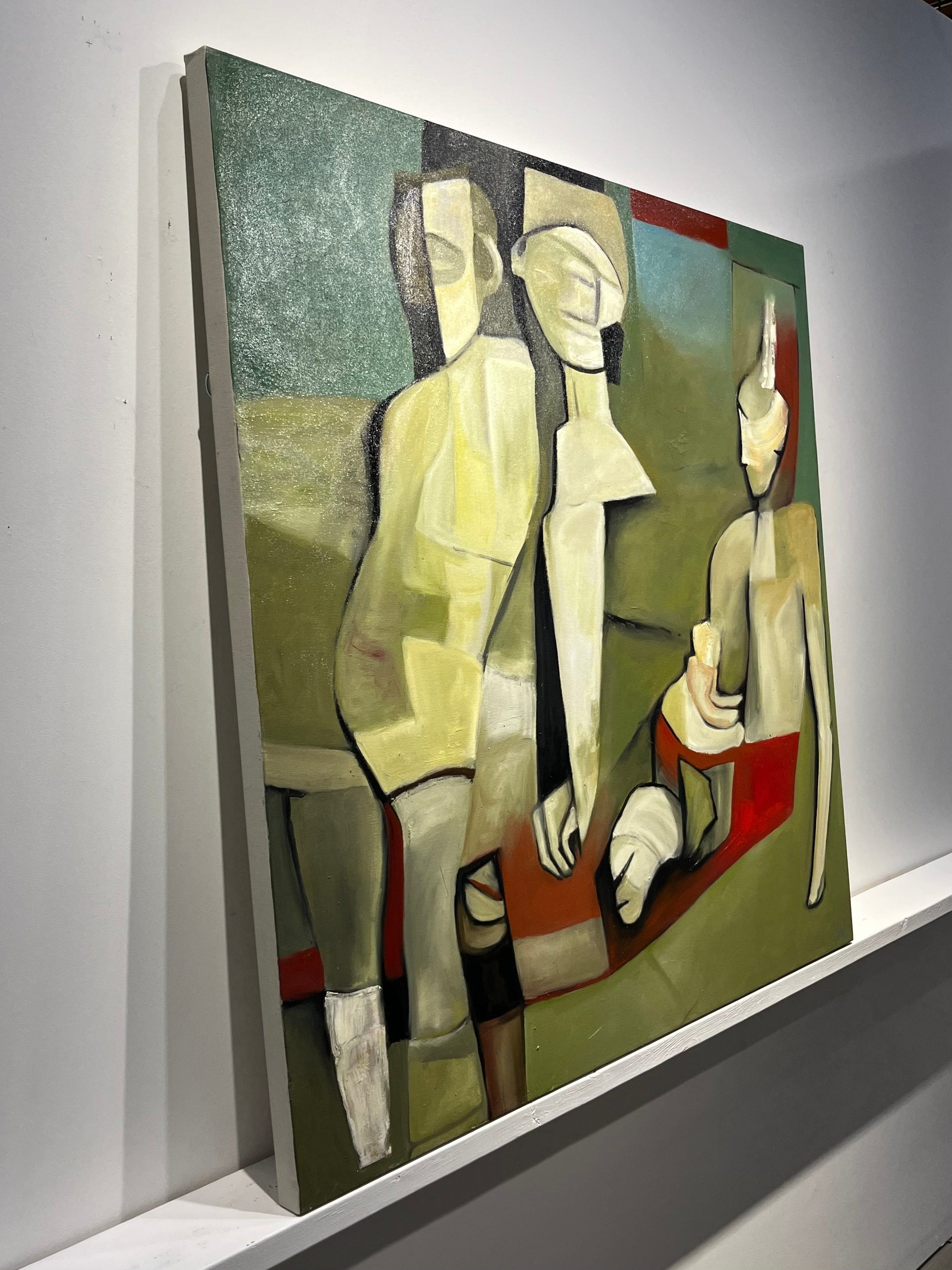 Richard Wlodarczak painting The Descendants Art Works Gallery