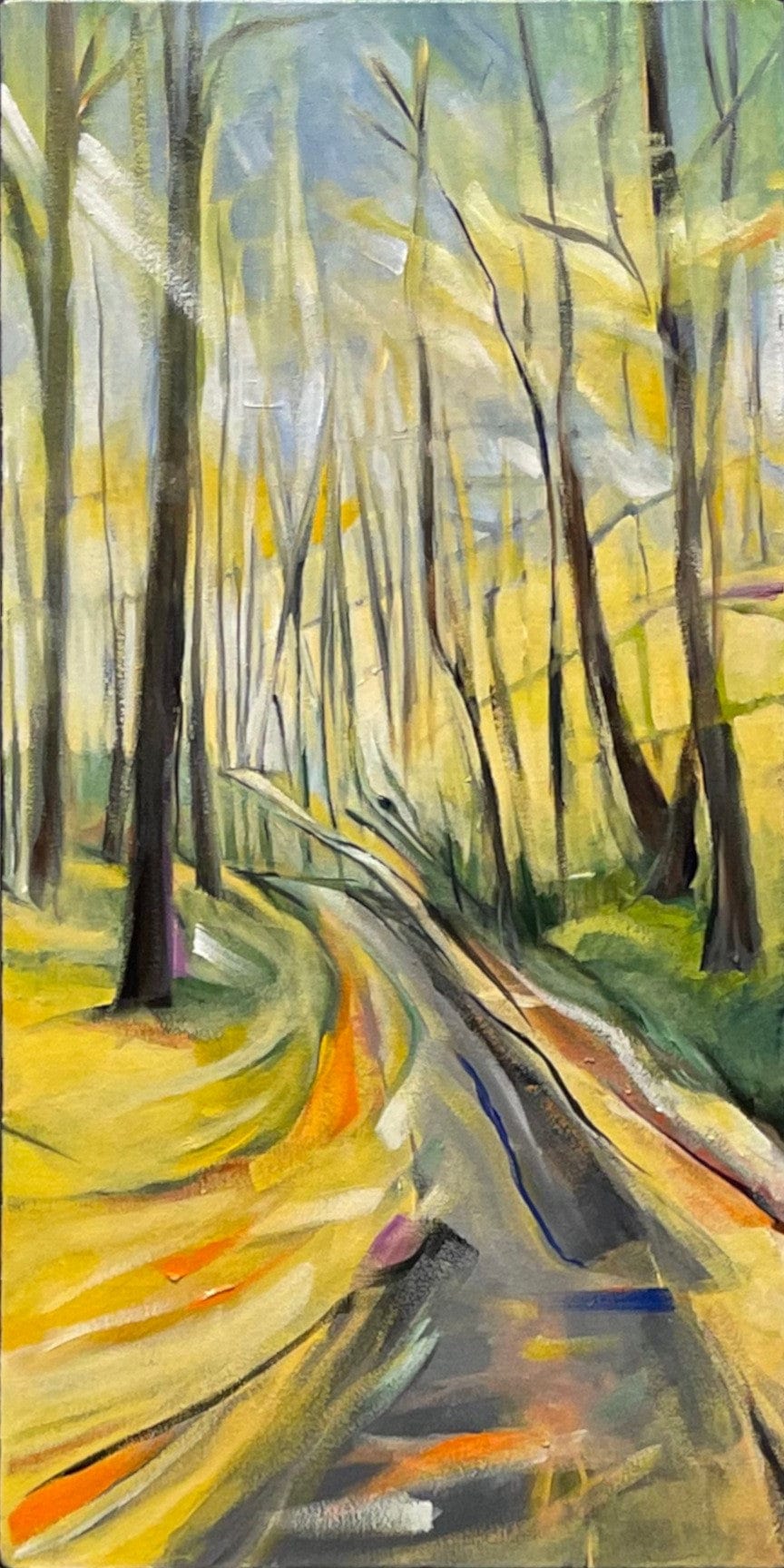 Sharon Quirke painting Mount Greylock #2 Art Works Gallery