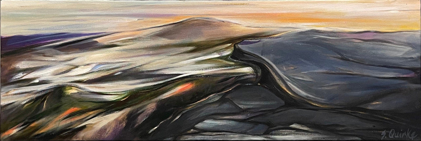 Sharon Quirke painting The Knob Art Works Gallery
