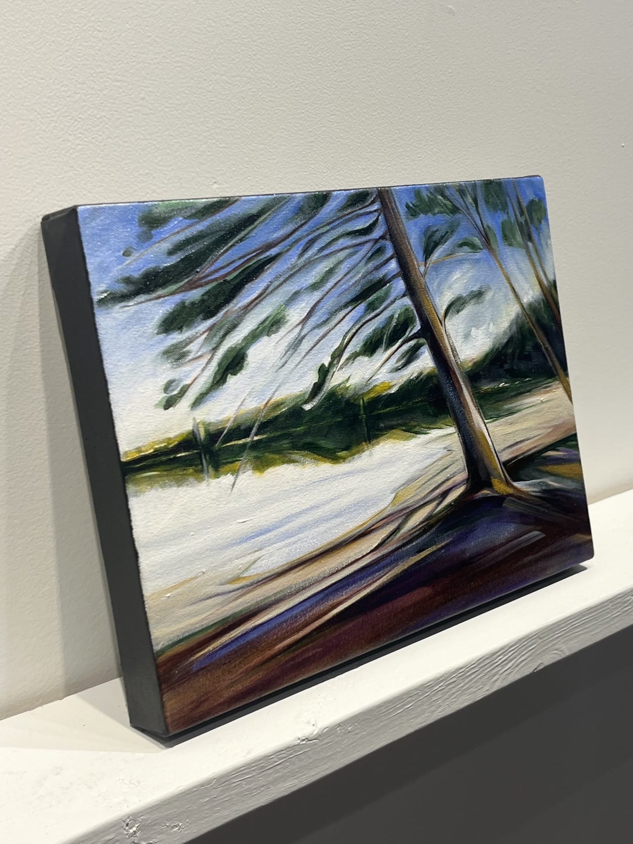 Sharon Quirke painting White Lake Pine Art Works Gallery