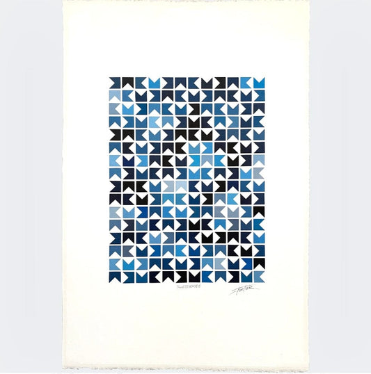 Steve Fortier painting Blueberries Art Works Gallery