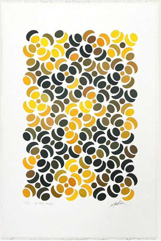 Steve Fortier painting Button Mums #32 Art Works Gallery