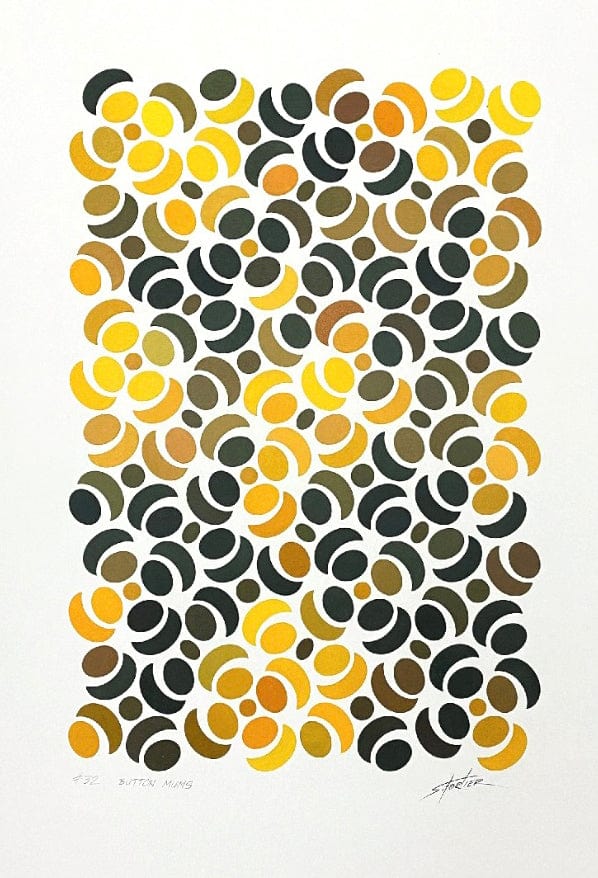 Steve Fortier painting Button Mums #32 Art Works Gallery