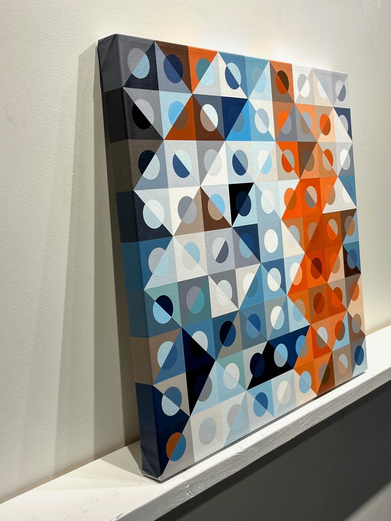 Steve Fortier painting Construct 1 Art Works Gallery