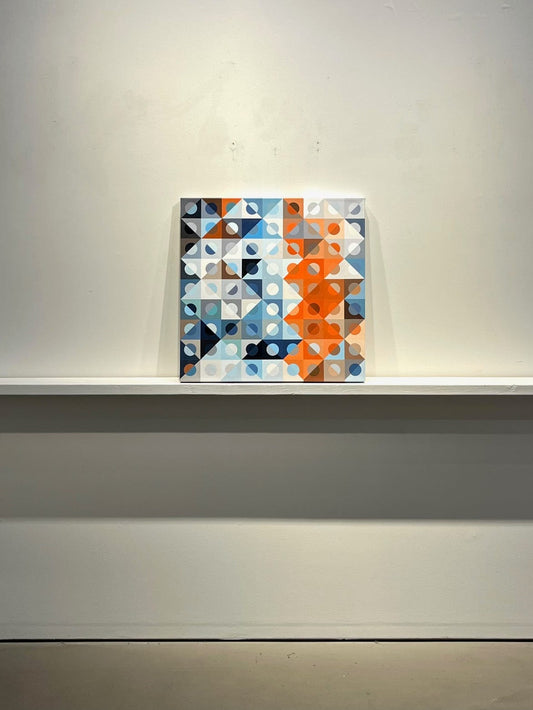 Steve Fortier painting Construct 1 Art Works Gallery