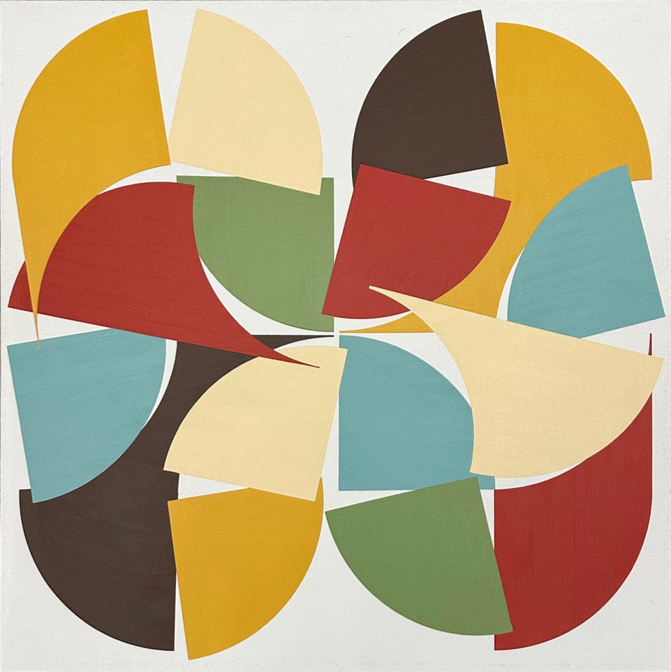 Steve Fortier painting Displaced 2 Art Works Gallery