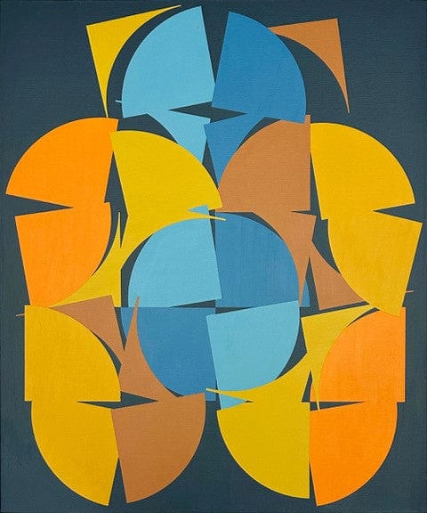 Steve Fortier painting Displaced 5 Art Works Gallery
