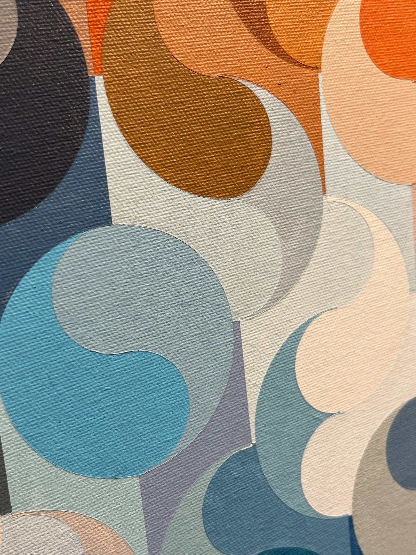 Steve Fortier painting Lachrymiform Colour Formations Art Works Gallery