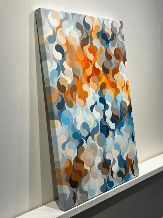 Steve Fortier painting Lachrymiform Colour Formations Art Works Gallery