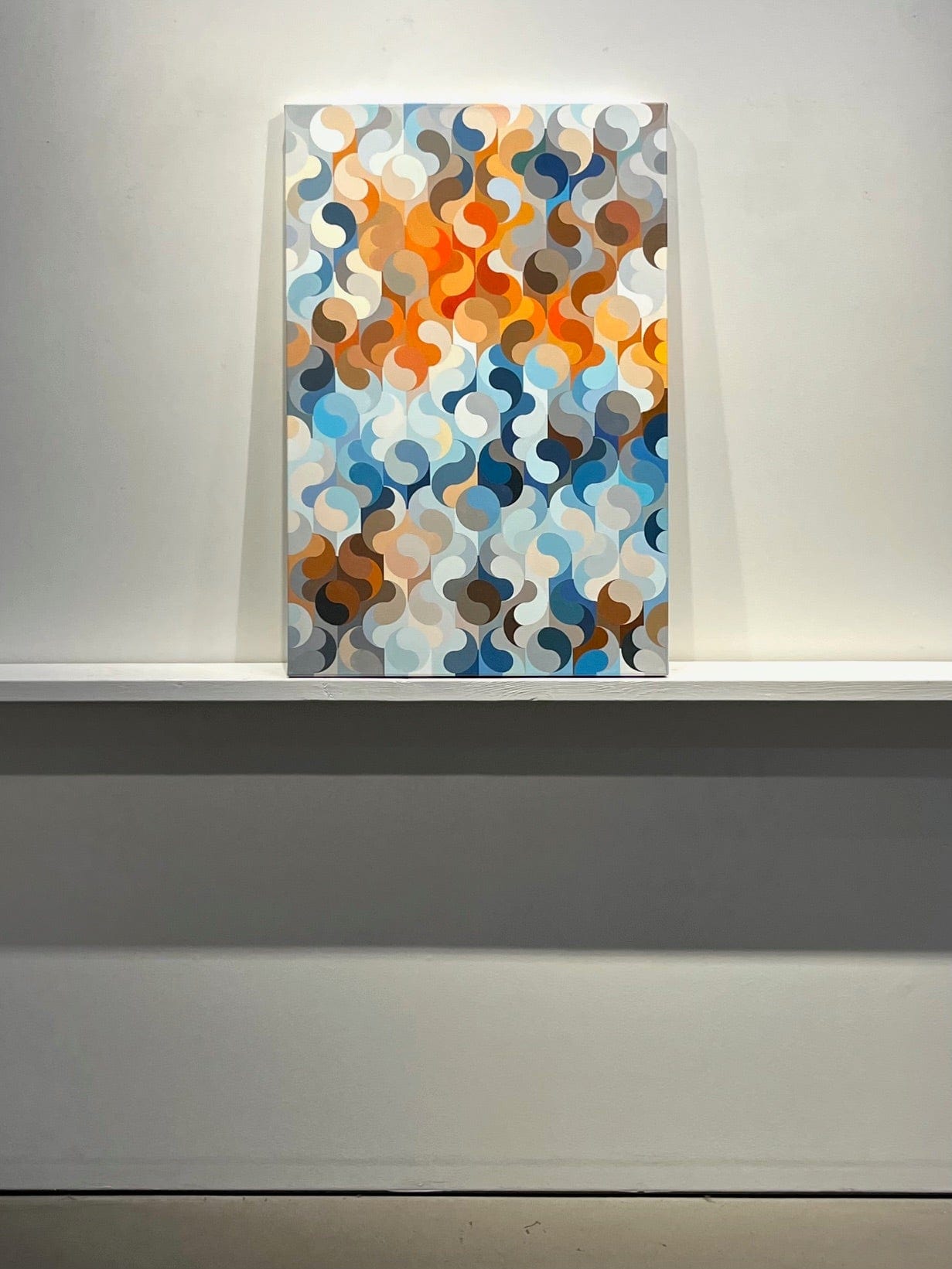 Steve Fortier painting Lachrymiform Colour Formations Art Works Gallery