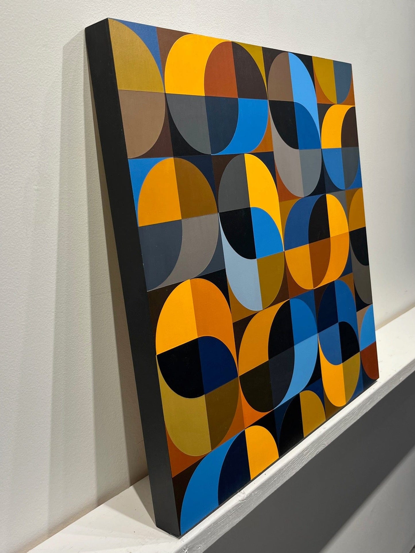 Steve Fortier painting Serpentines 2 Art Works Gallery