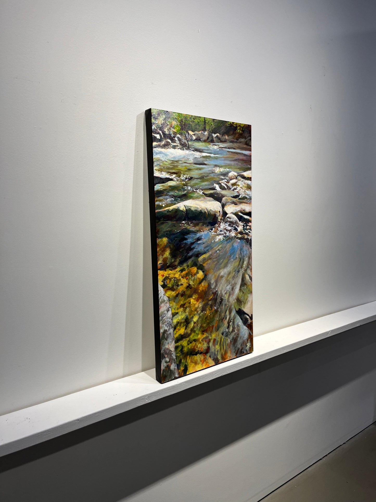 Steve Rayner painting Slow and Steady Art Works Gallery