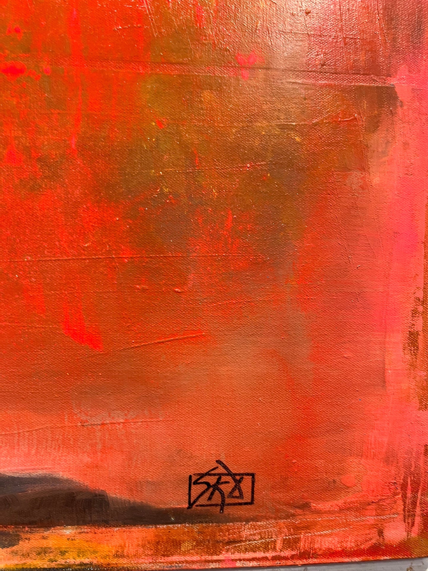 Sue Daniel painting Flight of Seasons Art Works Gallery