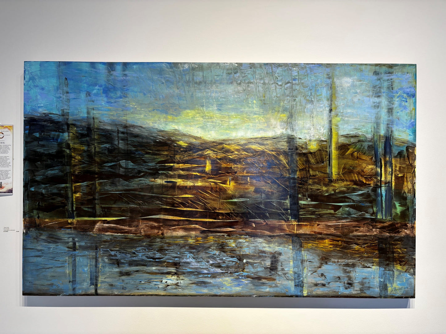 Sue Daniel painting Ghost Trees Art Works Gallery