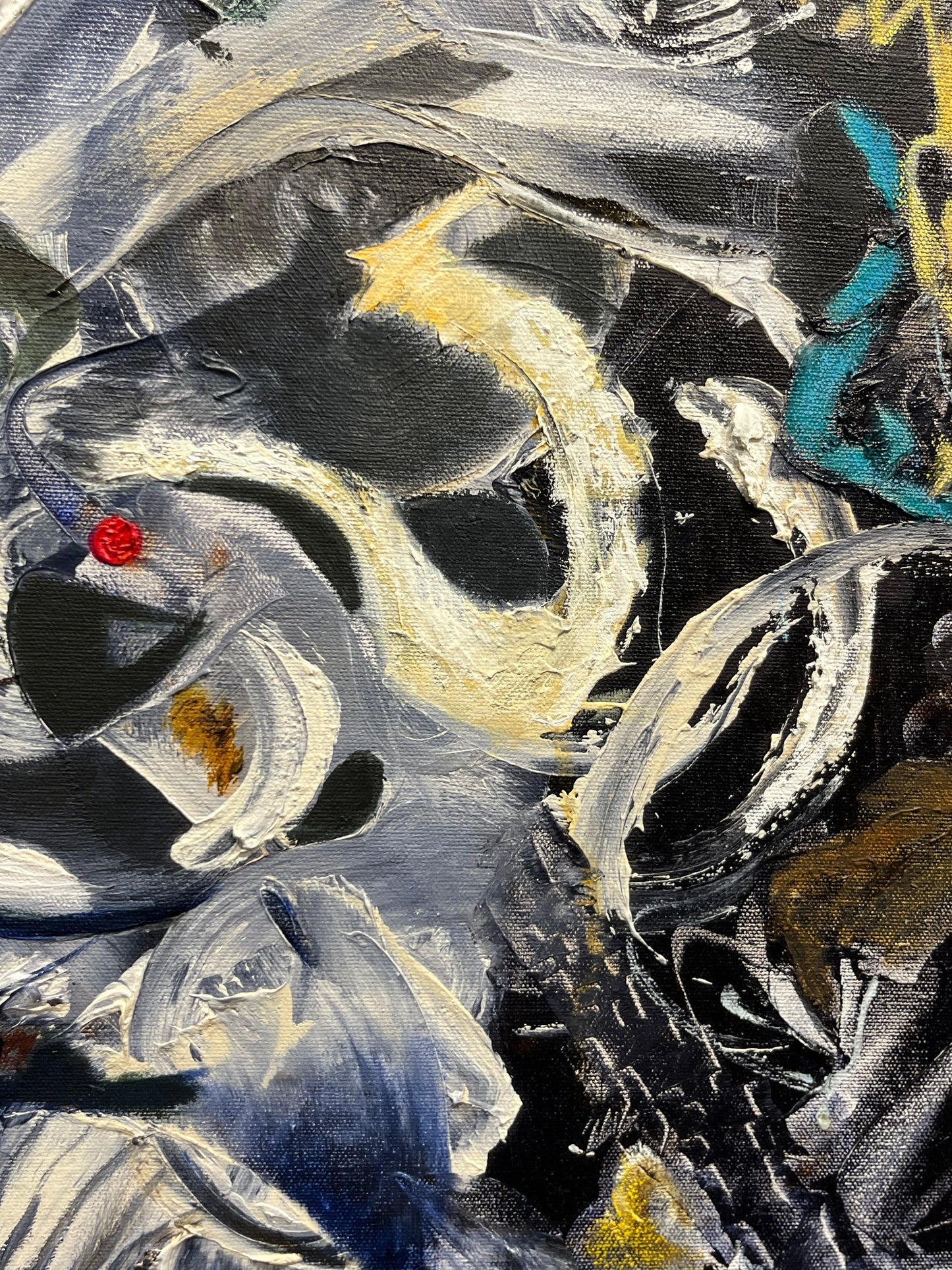 Sue Daniel painting Hatchling Hunger Art Works Gallery