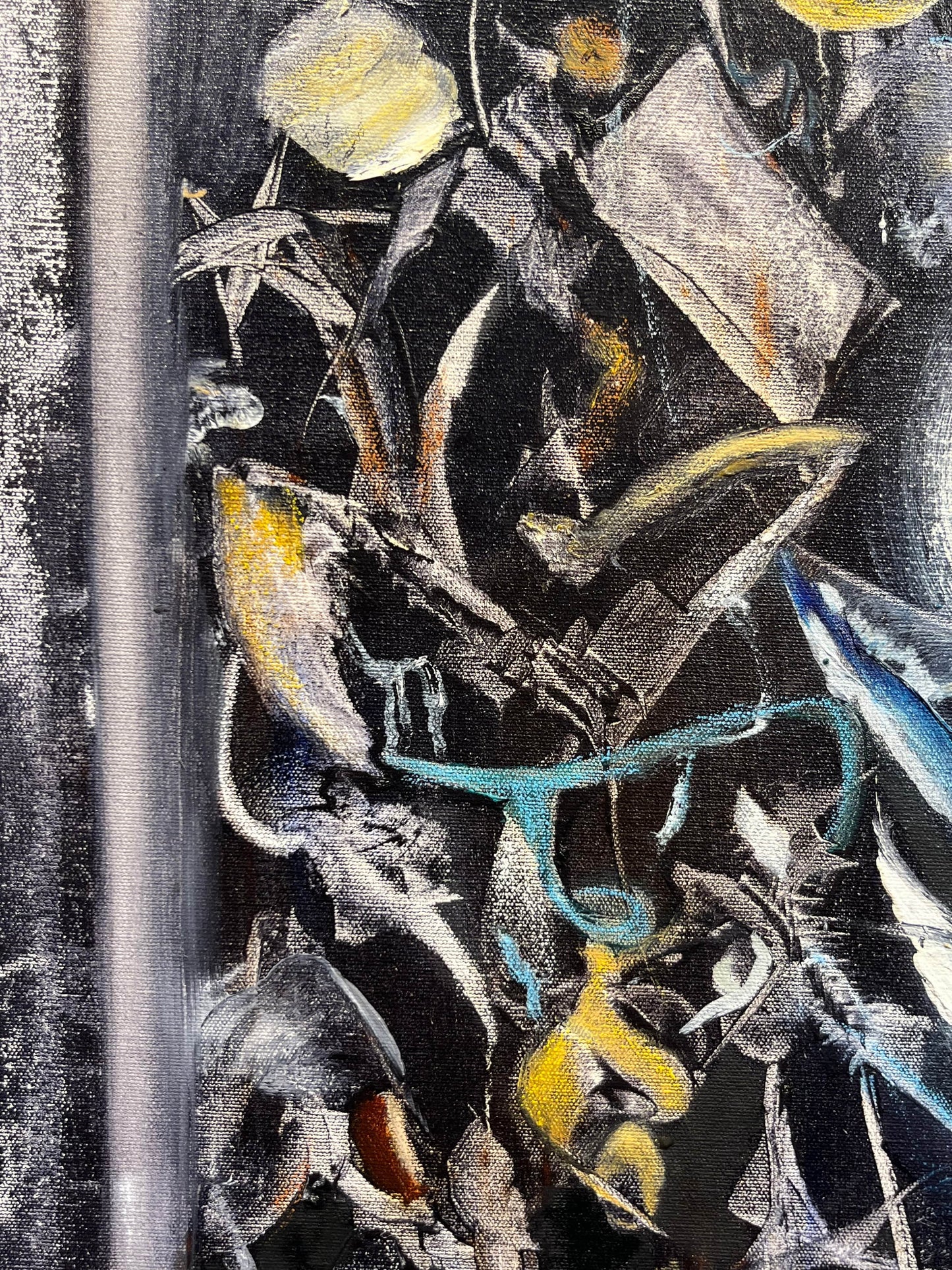 Sue Daniel painting Hatchling Hunger Art Works Gallery