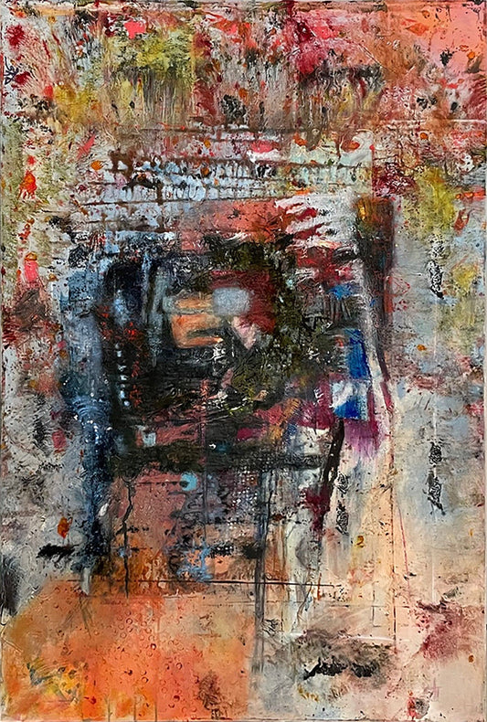 Sue Daniel painting Musical Vibrations #2 Art Works Gallery