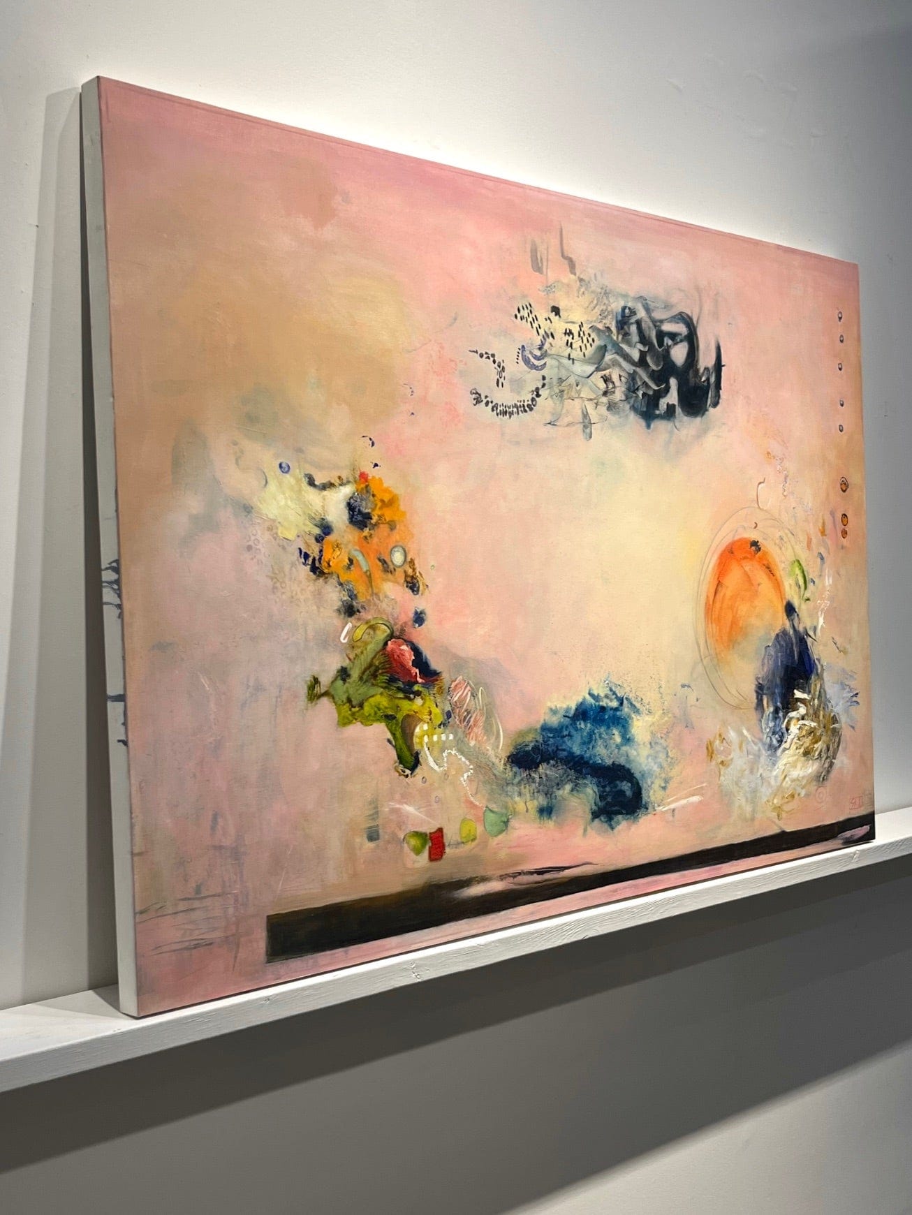 Sue Daniel painting Shifting Thoughts Art Works Gallery