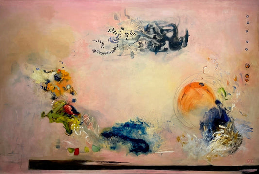 Sue Daniel painting Shifting Thoughts Art Works Gallery