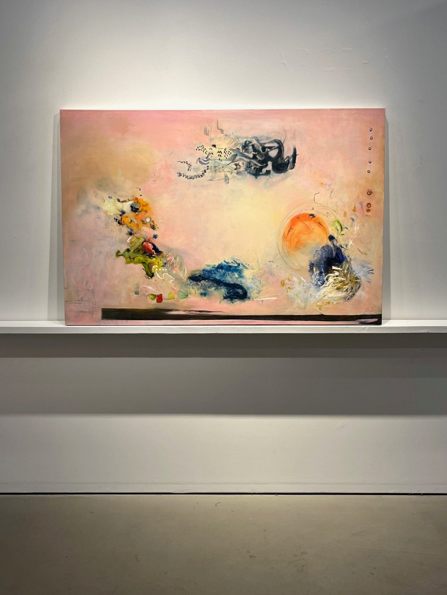 Sue Daniel painting Shifting Thoughts Art Works Gallery