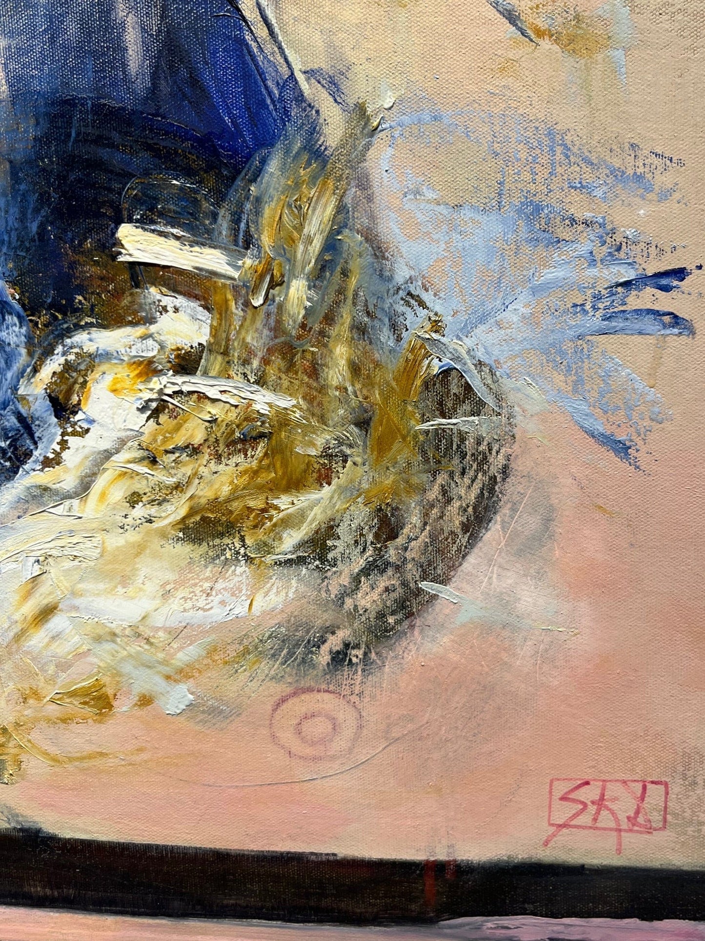 Sue Daniel painting Shifting Thoughts Art Works Gallery